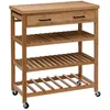 Image de Desserte grand modèle 2 tiroirs Linha bambou - 5 five simply smart