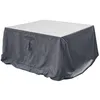 Image de Housse de protection Hambo pour table rectangulaire M 225x125x80cm en polyester - Hespéride