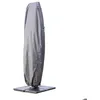 Image de Housse de protection Hambo pour parasol décentré L 257x70x40cm en polyester - Hespéride