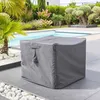 Image de Housse de protection Hambo pour fauteuil M 120x105x100cm en polyester - Hespéride