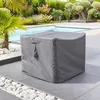 Image de Housse de protection Hambo pour table carrée M 165x165x80cm en polyester - Hespéride