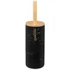 Image de Brosse WC Léa noir effet marbre - 5 five simply smart