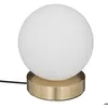 Image de Lampe boule Dris blanc H16cm - Atmosphera createur dinterieur