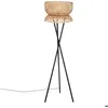 Image de Lampadaire trépied Suny bambou noir H145cm - Atmosphera createur dinterieur