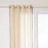 Image de Rideau Linah beige 130x260cm - Atmosphera Créateur dintérieur