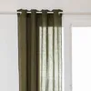 Image de Rideau Linah vert kaki 130x260cm - Atmosphera Créateur dintérieur