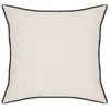 Image de Coussin Linah coton beige 45x45cm - Atmosphera Créateur dintérieur