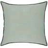 Image de Coussin Linah coton vert céladon 45x45cm - Atmosphera createur dinterieur