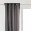 Image de Rideau occultant Malo gris ardoise 140x260cm - Atmosphera Créateur dintérieur