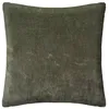 Image de Coussin Otto velours vert kaki 55x55cm - Atmosphera Créateur dintérieur