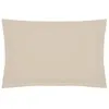 Image de Taie doreiller Landiha coton beige 50x70cm - Atmosphera createur dinterieur