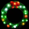 Image de Forme acrylique couronne lumineuse 25 LED clignotantes H.29cm extérieur - Feeric Lights & Christmas