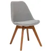 Image de Chaise Baya en hêtre 48x55cm gris - Atmosphera Créateur dintérieur