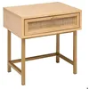 Image de Tables de chevet Rayo en métal & bouleau 1 tiroir H50cm - Atmosphera Créateur dintérieur