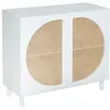 Image de Buffet 2 portes Cabras 94x86cm blanc - Atmosphera Créateur dintérieur