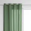 Image de Rideau Anjali en coton & métal 135x240cm vert céladon - Atmosphera createur dinterieur