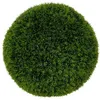 Image de Boule de buis artificiel Carly vert D37cm - Atmosphera createur dinterieur