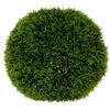 Image de Boule de buis artificiel Carly vert D27cm - Atmosphera Créateur dintérieur