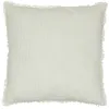 Image de Coussin nid dabeille Widdy 45x45cm blanc ivoire - Atmosphera createur dinterieur