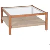 Image de Table basse Apala 80x80cm bois - Atmosphera Créateur dintérieur