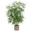 Image de Bambou artificiel pot naturel H100cm vert - Atmosphera createur dinterieur