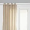 Image de Voilage Paxta 135x240cm beige lin - Atmosphera Créateur dintérieur