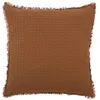Image de Coussin nid dabeille Widdy 45x45cm rose terracotta - Atmosphera Créateur dintérieur