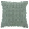 Image de Coussin nid dabeille Widdy 45x45cm vert céladon - Atmosphera Créateur dintérieur