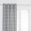 Image de Rideau jacquard Micah 130x260cm bleu égéen - Atmosphera Créateur dintérieur