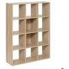 Image de Étagère 12 cases effet chêne naturel Mix n Modul - 5 five simply smart