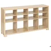 Image de Buffet Bivoak étagères modulable 137x76cm effet bois - 5 five simply smart