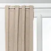 Image de Rideau isolant/occultant Soana blanc ivoire 140x260cm - Atmosphera Créateur dintérieur