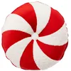 Image de Coussin - ATMOSPHERA - Bonbon Rond 40x40cm - Rouge - Non déhoussable - Intérieur