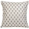 Image de Coussin imprimé Little cottage blanc 40x40cm - Atmosphera createur dinterieur