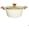 Image de Faitout Harmony D24cm en aluminium forgé beige - 5 five simply smart