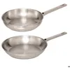 Image de Lot de 2 poêles en inox 24/28 cm - 5 five simply smart