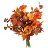Image de Bouquet dautomne artificiel James orange H55cm - Atmosphera Créateur dintérieur