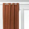 Image de Rideau isolant/occultant Soana rose terracotta 140x260cm - Atmosphera Créateur dintérieur