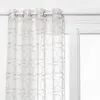 Image de Voilage broderie Hania beige 140x240cm - Atmosphera Créateur dintérieur