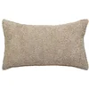 Image de Coussin bouclette Soana beige lin 30x50cm - Atmosphera createur dinterieur