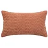Image de Coussin bouclette Soana terracotta 30x50cm - Atmosphera createur dinterieur