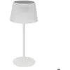 Image de Lampe dextérieur solaire et USB Katy blanc H30cm - Atmosphera createur dinterieur