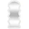 Image de Miroir vague Emily blanc 114x54cm - Atmosphera createur dinterieur