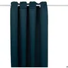 Image de Rideau occultant Odelie bleu egéen 135x240cm - Atmosphera Créateur dintérieur