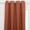 Image de Rideau occultant Odelie terracotta 140x260cm - Atmosphera Créateur dintérieur