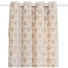 Image de Rideau Luna jacquard velours lin 140x260cm - Atmosphera Créateur dintérieur