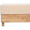 Image de Drap housse Flora gaze de coton lin 140x190cm - Atmosphera Créateur dintérieur