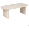 Image de Table Basse ANAYA Beige - Effet Travertin - 120x60x40cm - Atmosphera Créateur dintérieur