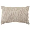 Image de Coussin motif jacquard Lehto coton lin 58x38cm - Atmosphera Créateur dintérieur