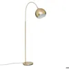 Image de Lampadaire arche Floris doré H177cm
